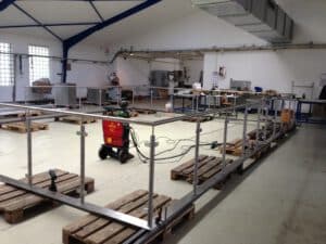 Fertigung und Montage sämtlicher metallener Anbauteile für Häuser der Smart House GmbH