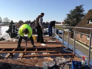 Fertigung und Montage sämtlicher metallener Anbauteile für Häuser der Smart House GmbH