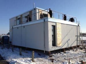 Fertigung und Montage sämtlicher metallener Anbauteile für Häuser der Smart House GmbH