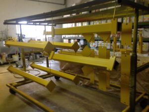 pulverbeschichtung_von_schweissbauteilen_20170101_1975584525 Gelbe Pulverbeschichtung von Schweissbauteilen