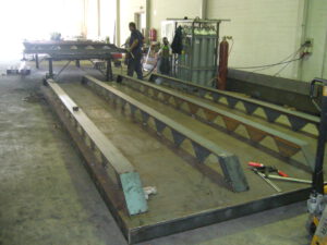 Trägerkonstruktion für Industriekunden