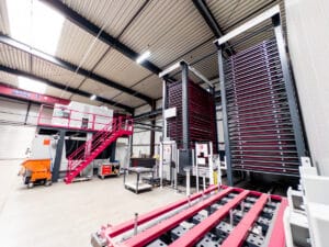 A state-of-the-art fibre laser with a direct connection to an automated racking system has moved into our production hall. A state-of-the-art fibre laser with a direct connection to an automated racking system has moved into our production hall.
