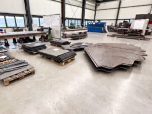 Neues Schöpfrad für das Tramira Transportbetonwerk entwickelt und installiert von HEIKO Metallbau. Neues Schöpfrad für das Tramira Transportbetonwerk entwickelt und installiert von HEIKO Metallbau.